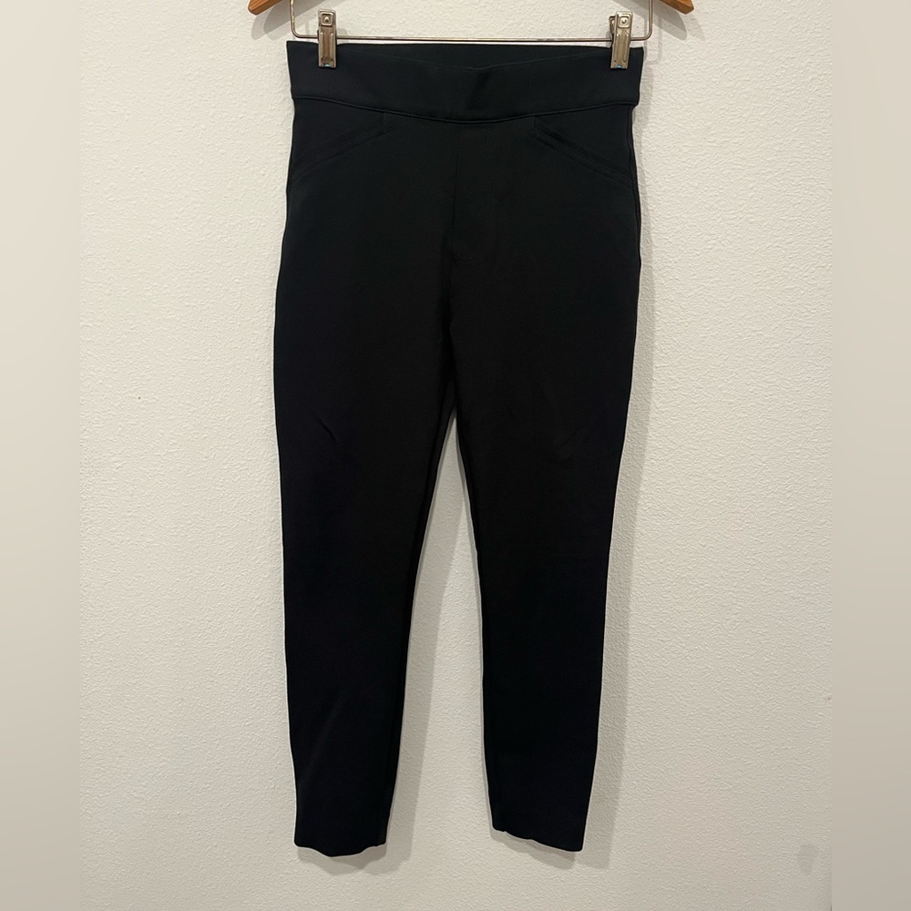 SPANX Black Ankle Cropped Pants